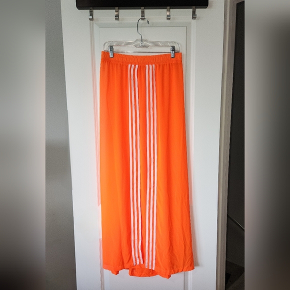 Adidas x Ivy Park Swim Cover-Up Skirt, Solar Orange, M - Picture 1 of 4